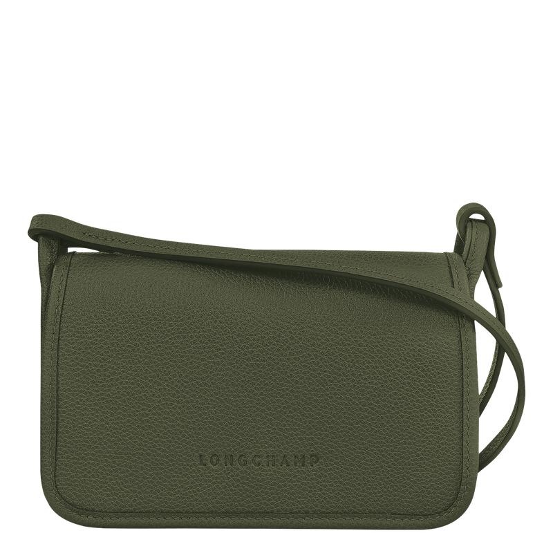 Longchamp Le Foulonné XS Women\'s Clutch Bag Khaki | BZC-751603