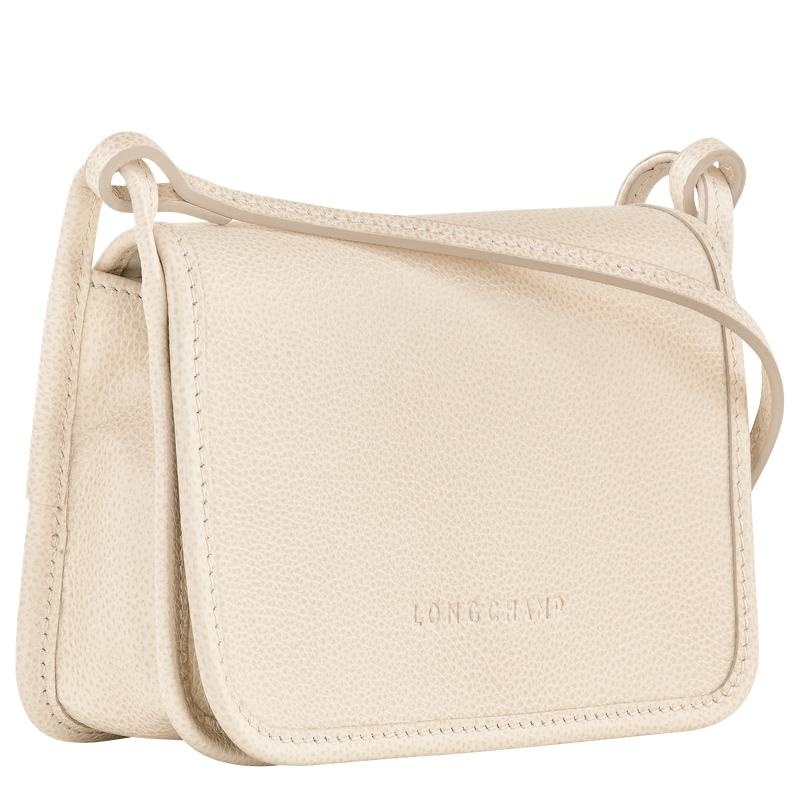 Longchamp Le Foulonné XS Women's Clutch Bag Paper White | UFH-061432