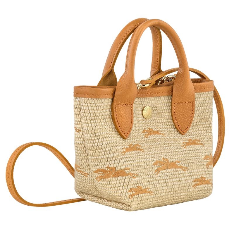 Longchamp Le Panier Pliage XS Women's Basket Bag Apricot Orange | IJG-391204