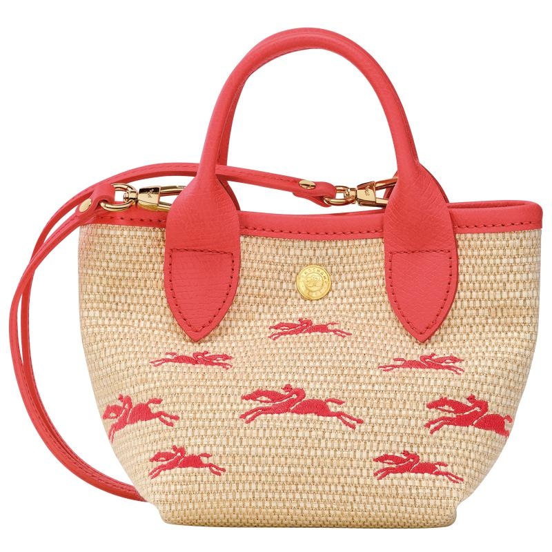 Longchamp Le Panier Pliage XS Women's Basket Bag Strawberry Red | JQM-904215