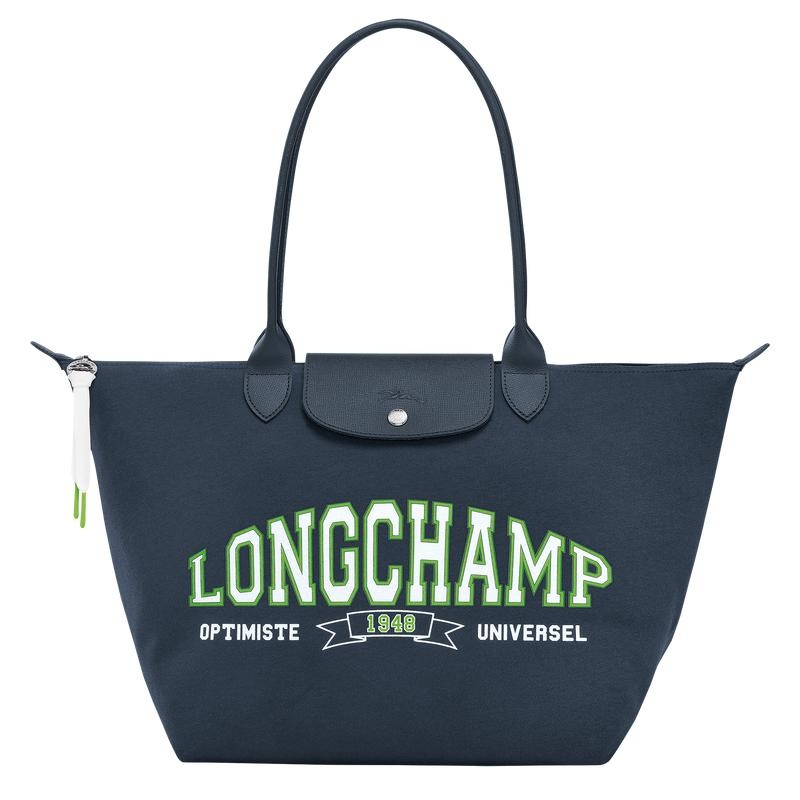 Longchamp Le Pliage Collection L Women\'s Tote Bag Navy | MJP-683920