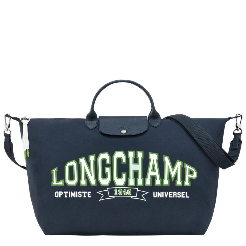 Longchamp Le Pliage Collection Men\'s Travel Bags Navy | DLR-856421