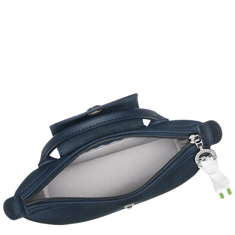 Longchamp Le Pliage Collection Women's Pouches Navy | WKY-962845