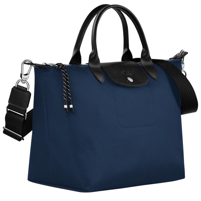 Longchamp Le Pliage Energy L Men's Handbags Navy | IKT-058463