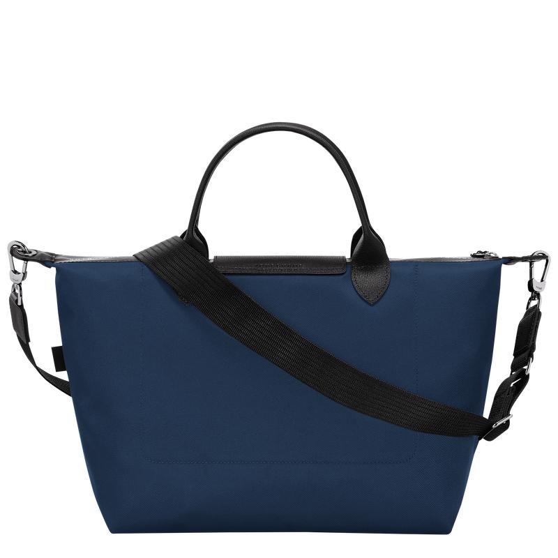 Longchamp Le Pliage Energy L Men's Handbags Navy | IKT-058463