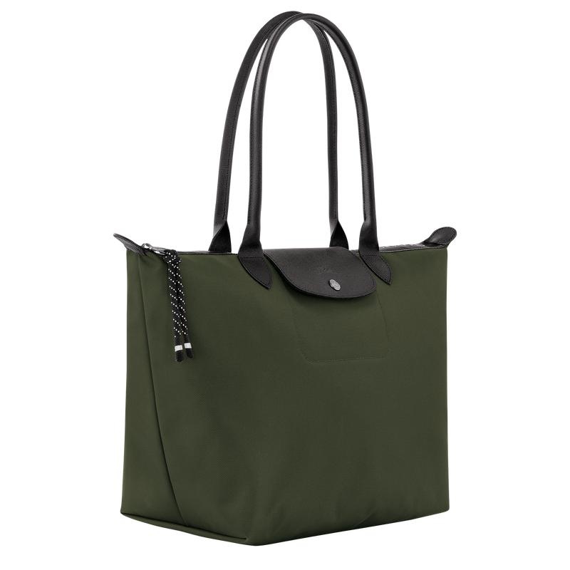 Longchamp Le Pliage Energy L Women's Tote Bag Khaki | ATD-182607