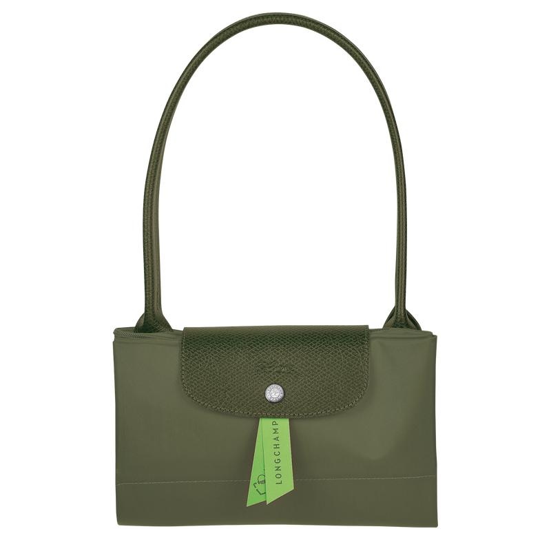 Longchamp Le Pliage Green L Women's Tote Bag Forest Green | VLU-518239