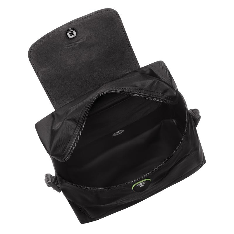 Longchamp Le Pliage Green M Men's Backpacks Black | DIE-896543