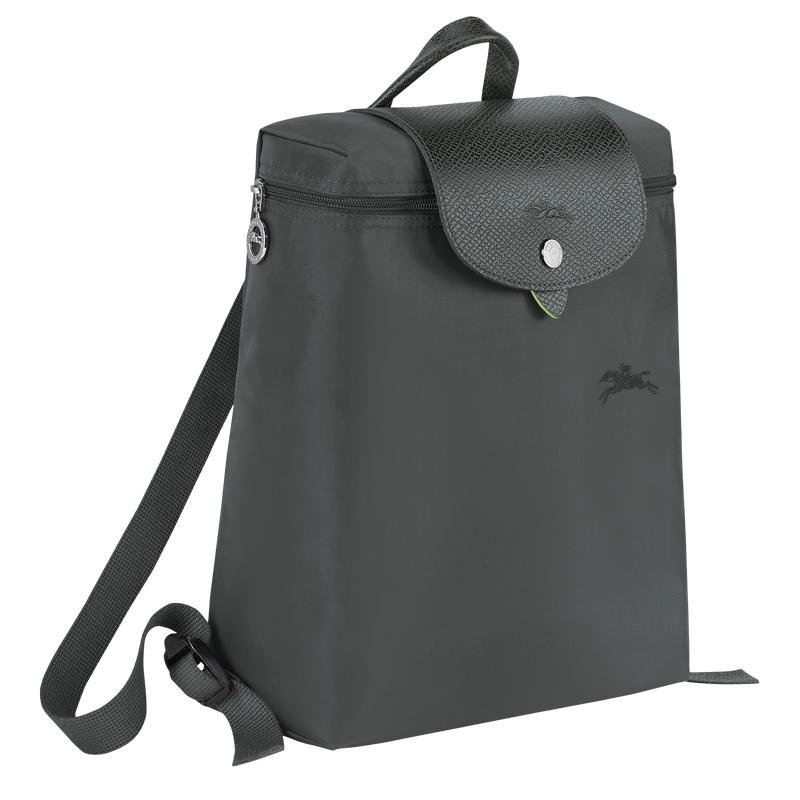 Longchamp Le Pliage Green M Men's Backpacks Graphite Grey | KCR-942038