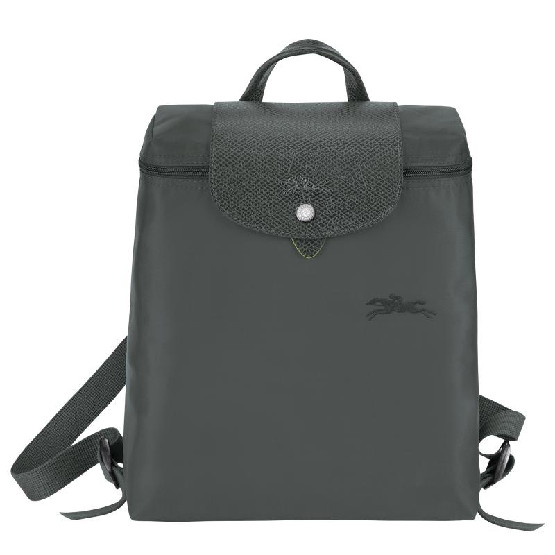 Longchamp Le Pliage Green M Men\'s Backpacks Graphite Grey | KCR-942038