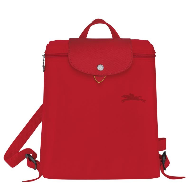 Longchamp Le Pliage Green M Men\'s Backpacks Tomato Red | MXD-541076