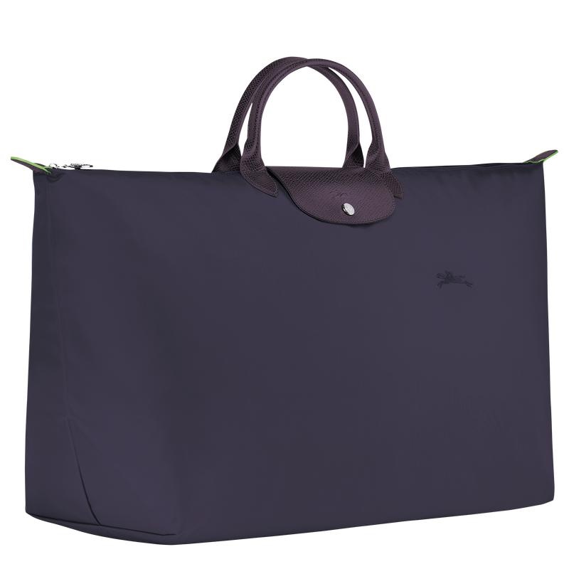 Longchamp Le Pliage Green M Men's Travel Bags Bilberry Purple | JZX-027654