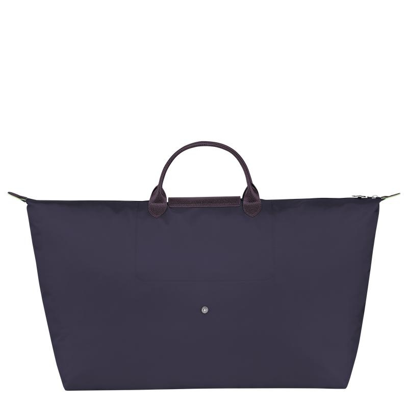 Longchamp Le Pliage Green M Men's Travel Bags Bilberry Purple | JZX-027654