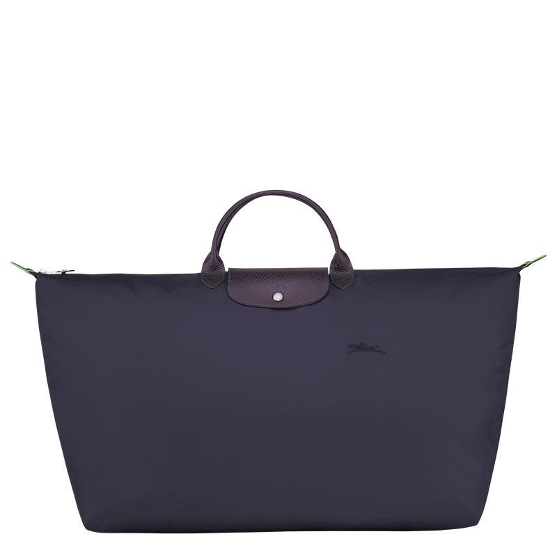 Longchamp Le Pliage Green M Men\'s Travel Bags Bilberry Purple | JZX-027654