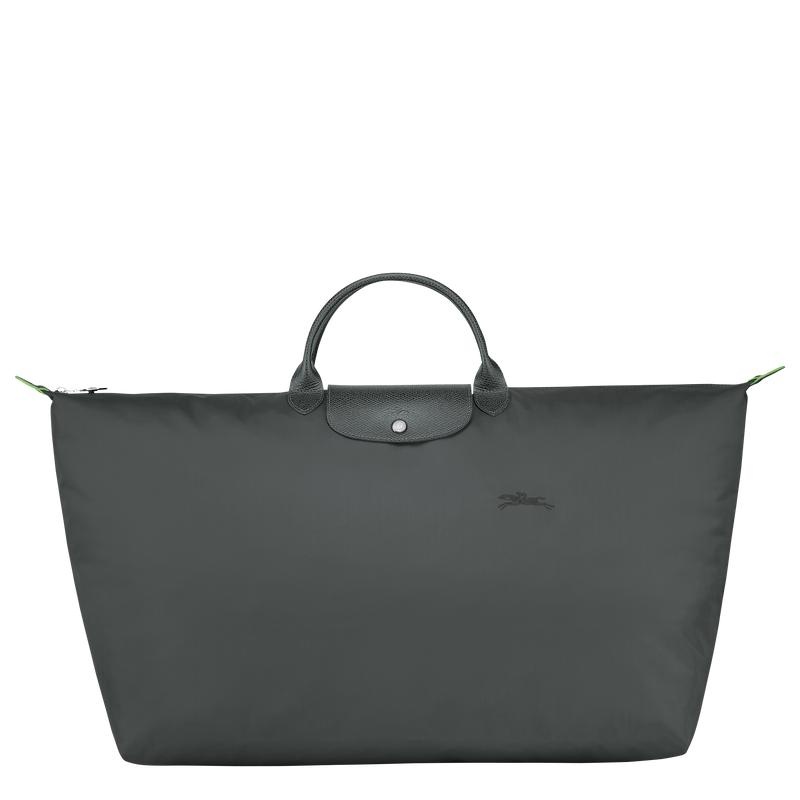 Longchamp Le Pliage Green M Men\'s Travel Bags Graphite Grey | YWO-423157