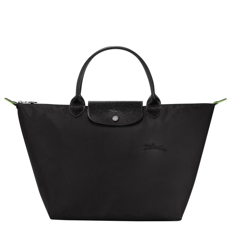 Longchamp Le Pliage Green M Women\'s Handbags Black | CPR-609873