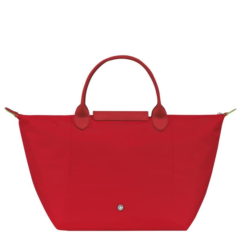 Longchamp Le Pliage Green M Women's Handbags Tomato Red | BMG-569741