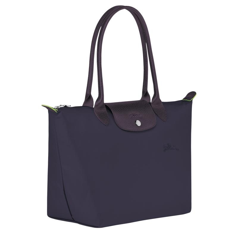 Longchamp Le Pliage Green M Women's Tote Bag Bilberry Purple | AHF-437601