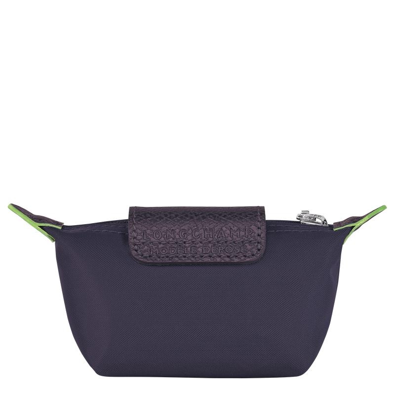 Longchamp Le Pliage Green Men's Coin Purses Bilberry Purple | TRB-924780