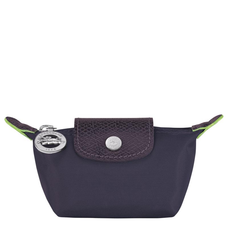 Longchamp Le Pliage Green Men\'s Coin Purses Bilberry Purple | TRB-924780