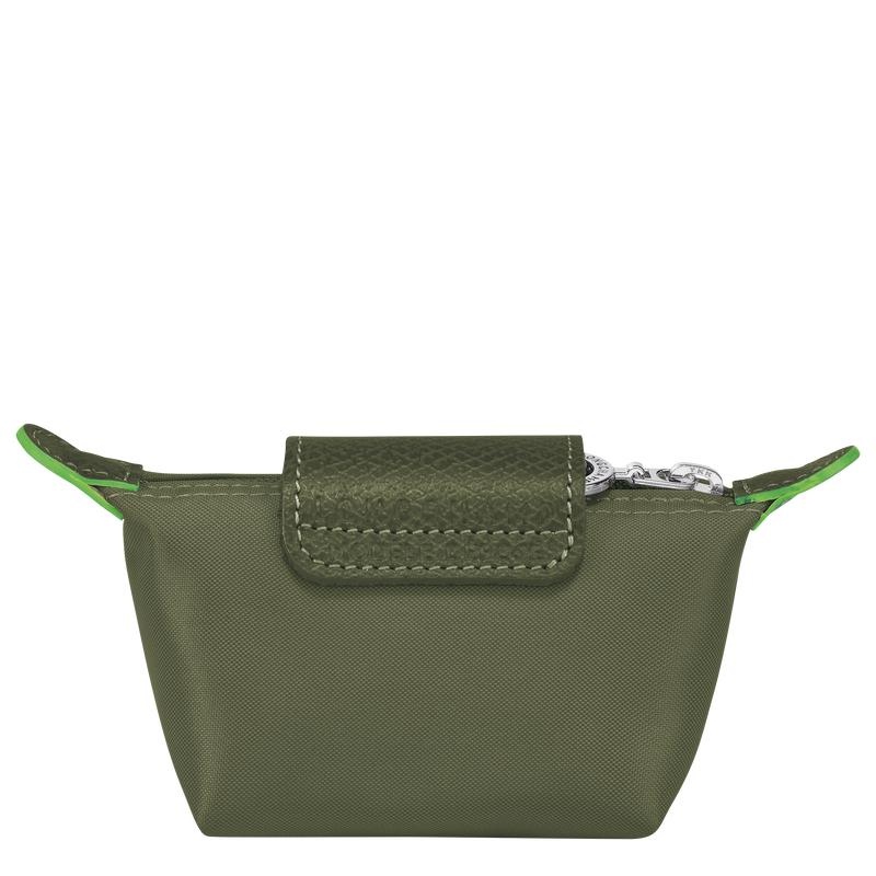 Longchamp Le Pliage Green Men's Coin Purses Forest Green | KSV-746012