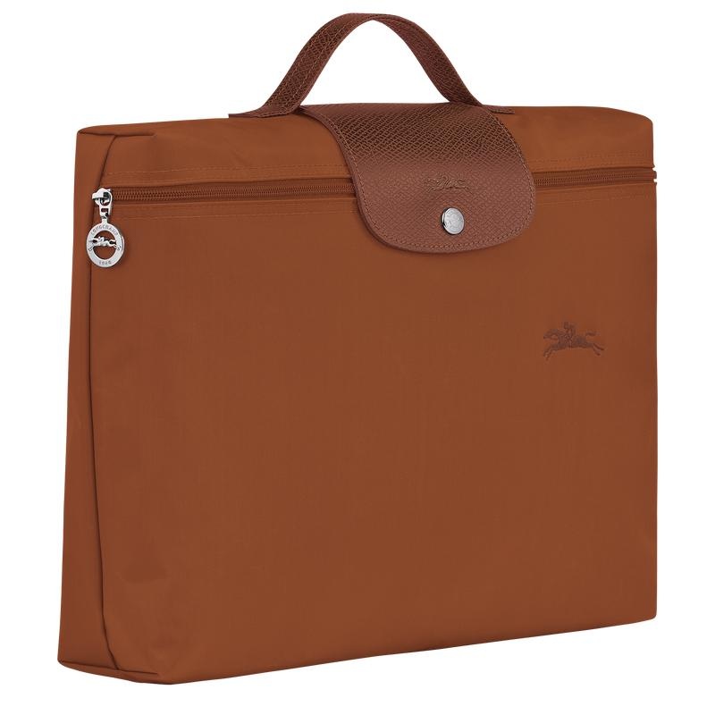 Longchamp Le Pliage Green S Men's Briefcase Cognac Brown | GFP-453279