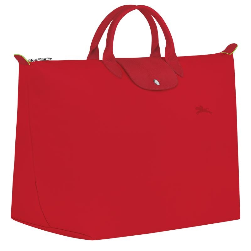 Longchamp Le Pliage Green S Men's Travel Bags Tomato Red | MSY-351047