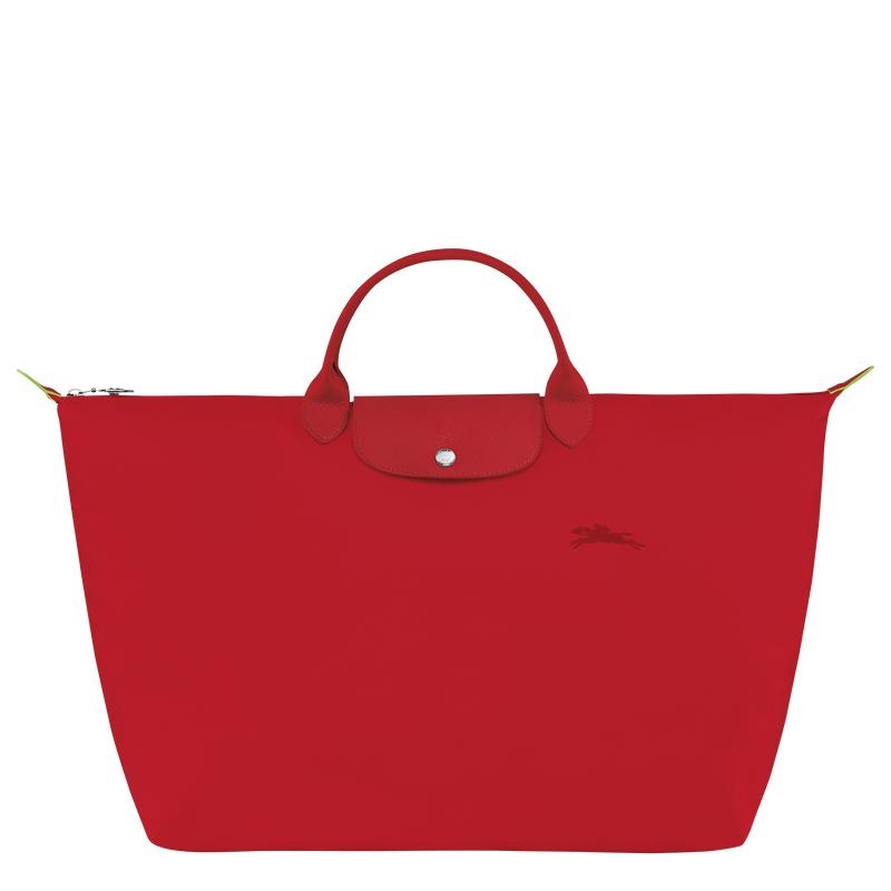 Longchamp Le Pliage Green S Men\'s Travel Bags Tomato Red | MSY-351047