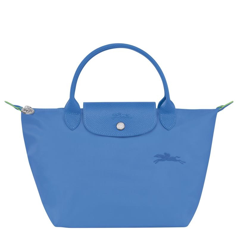 Longchamp Le Pliage Green S Women\'s Handbags Cornflower Blue | ANY-468372