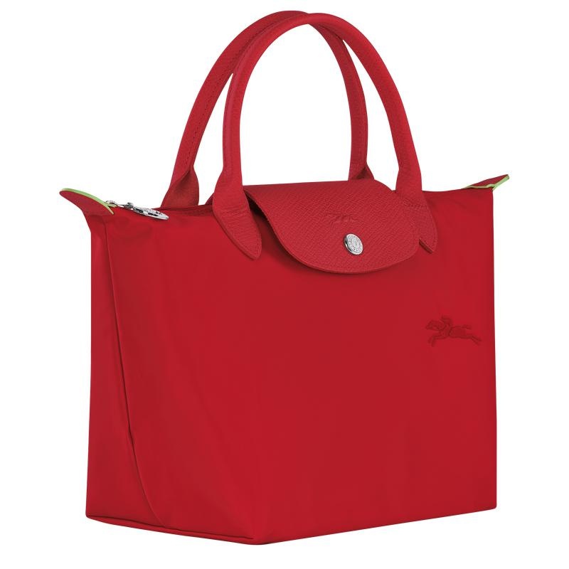 Longchamp Le Pliage Green S Women's Handbags Tomato Red | SGU-318420