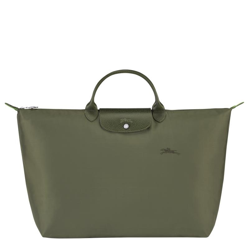 Longchamp Le Pliage Green S Women\'s Travel Bags Forest Green | UAQ-456783