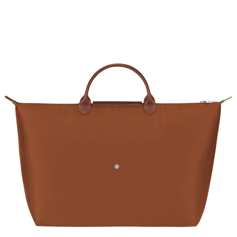 Longchamp Le Pliage Green S Women's Travel Bags Cognac Brown | BQS-685041