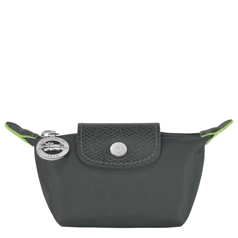 Longchamp Le Pliage Green Women\'s Coin Purses Graphite Grey | CEB-963150