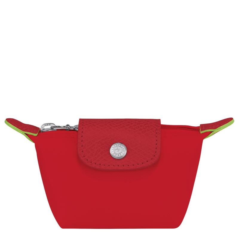 Longchamp Le Pliage Green Women\'s Coin Purses Tomato Red | URO-830291