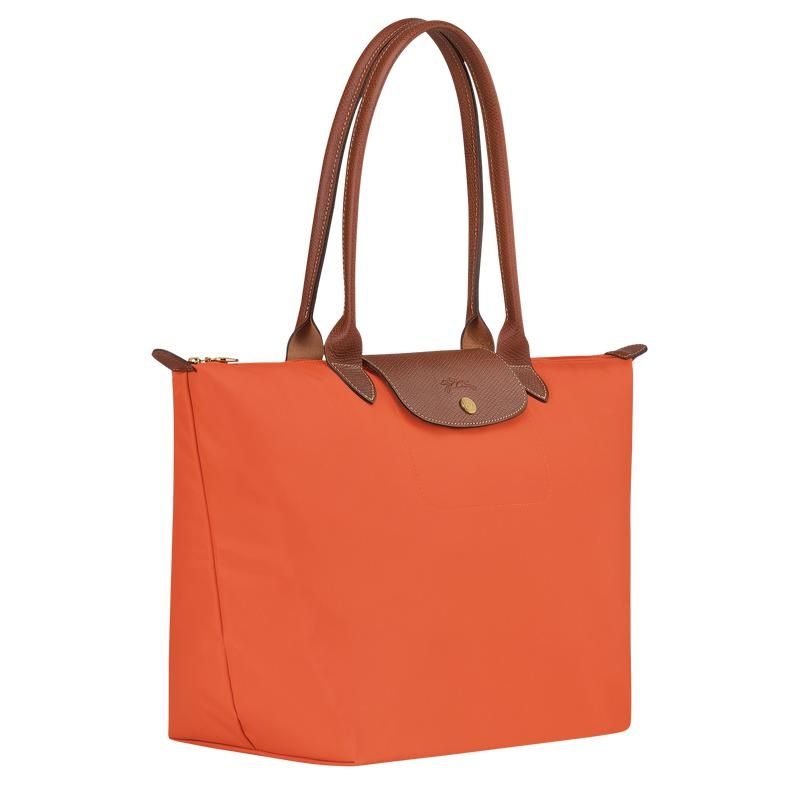 Longchamp Le Pliage Original L Women's Tote Bag Orange | AHE-067513