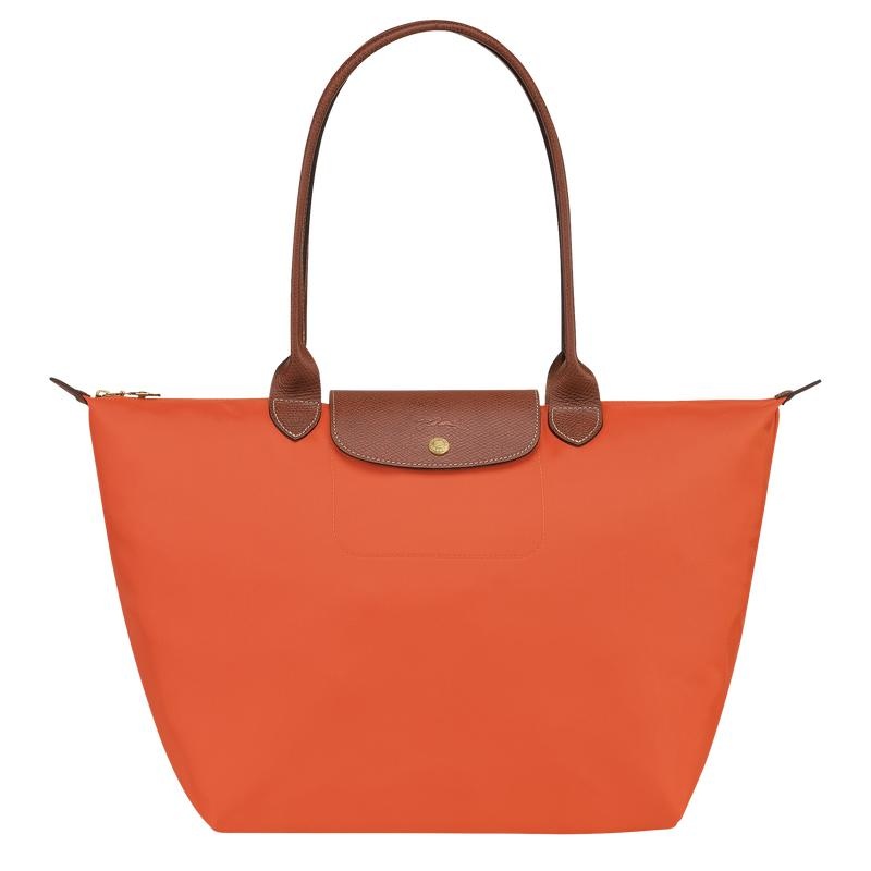 Longchamp Le Pliage Original L Women\'s Tote Bag Orange | AHE-067513