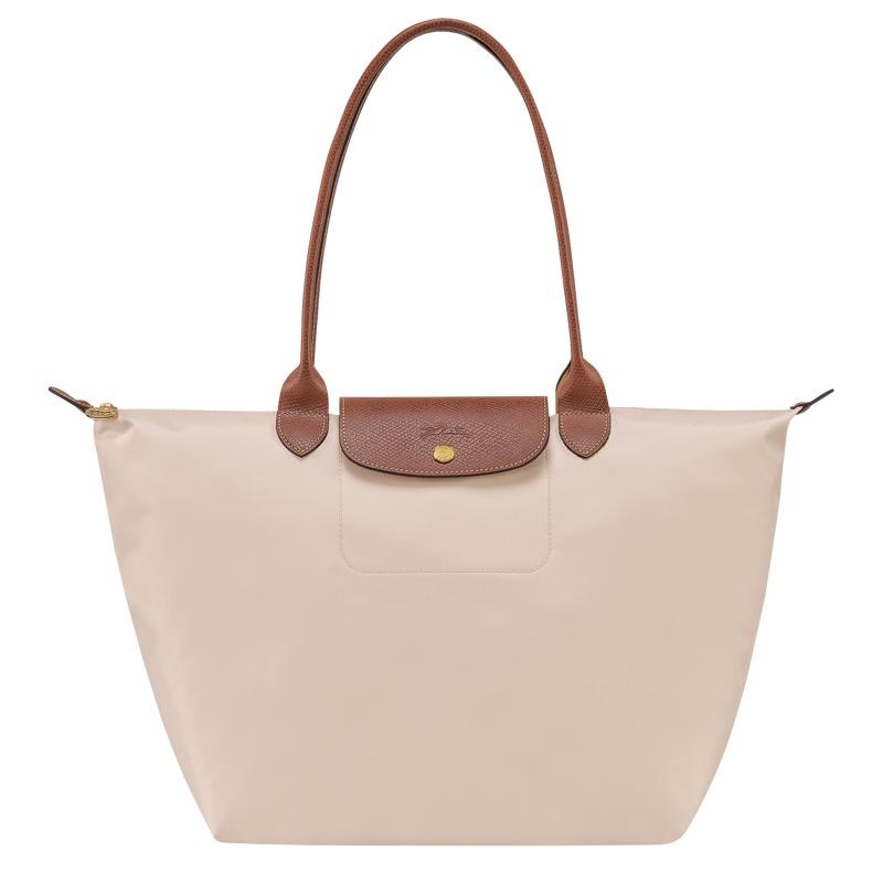 Longchamp Le Pliage Original L Women\'s Tote Bag Paper White | KFA-893542