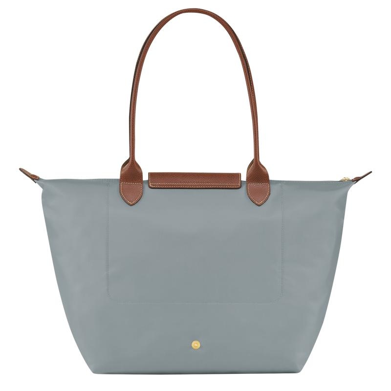 Longchamp Le Pliage Original L Women's Tote Bag Steel Grey | WRS-904137