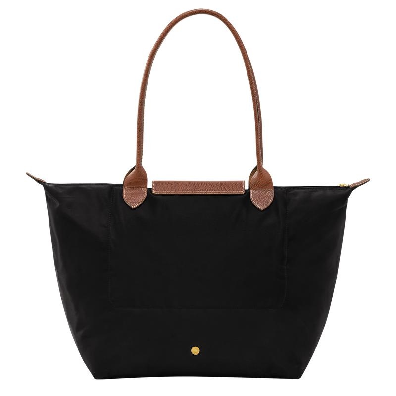 Longchamp Le Pliage Original L Women's Tote Bag Black | XTI-264503