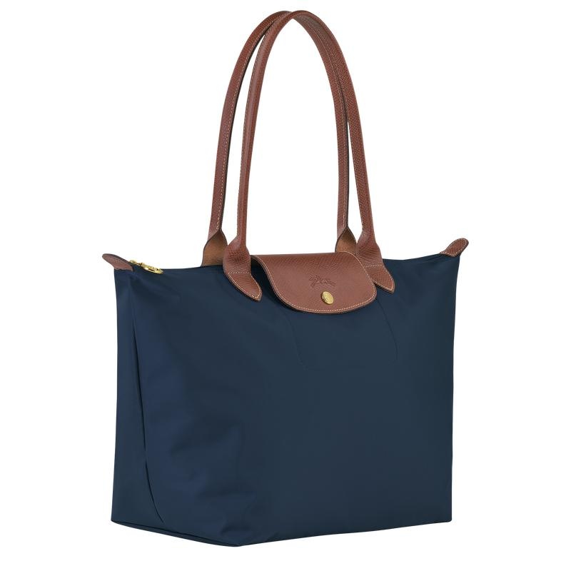 Longchamp Le Pliage Original L Women's Tote Bag Navy | BVN-108925