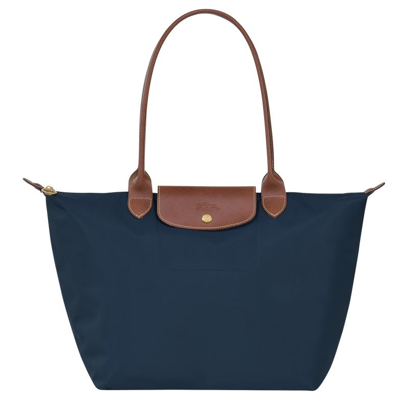 Longchamp Le Pliage Original L Women\'s Tote Bag Navy | BVN-108925