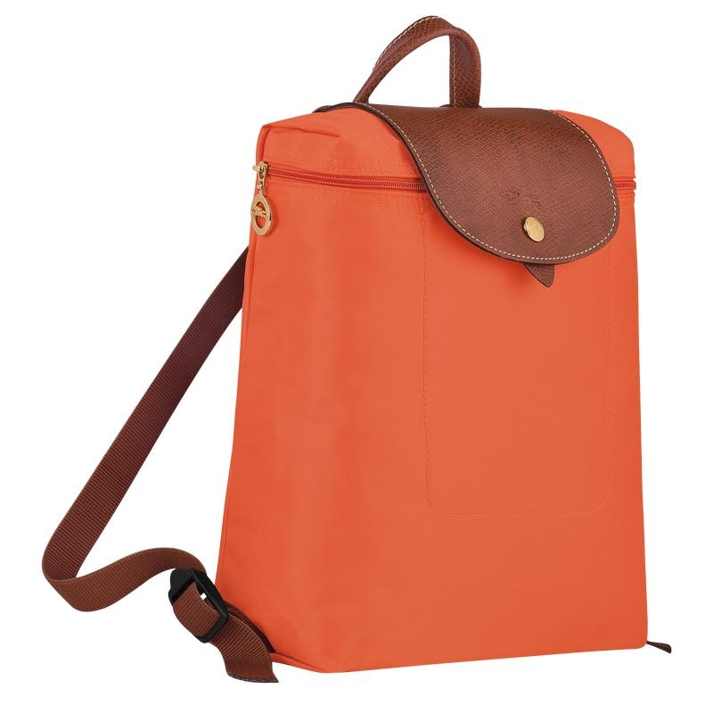 Longchamp Le Pliage Original M Men's Backpacks Orange | WEL-158906