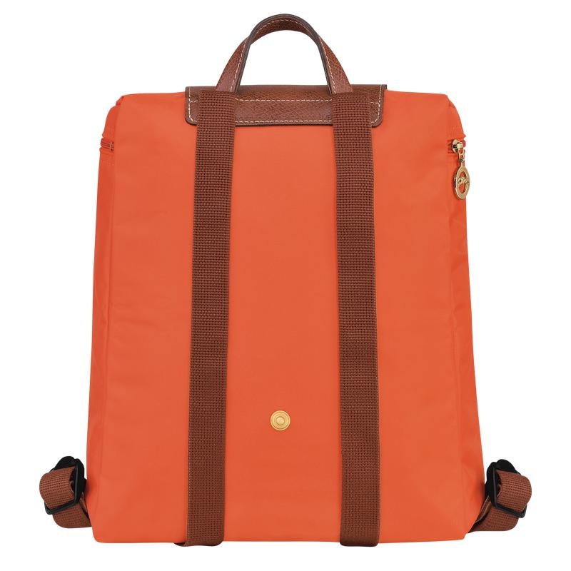 Longchamp Le Pliage Original M Men's Backpacks Orange | WEL-158906