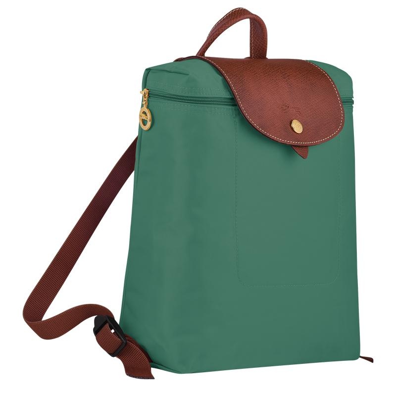 Longchamp Le Pliage Original M Men's Backpacks Sage Green | ZQA-205431