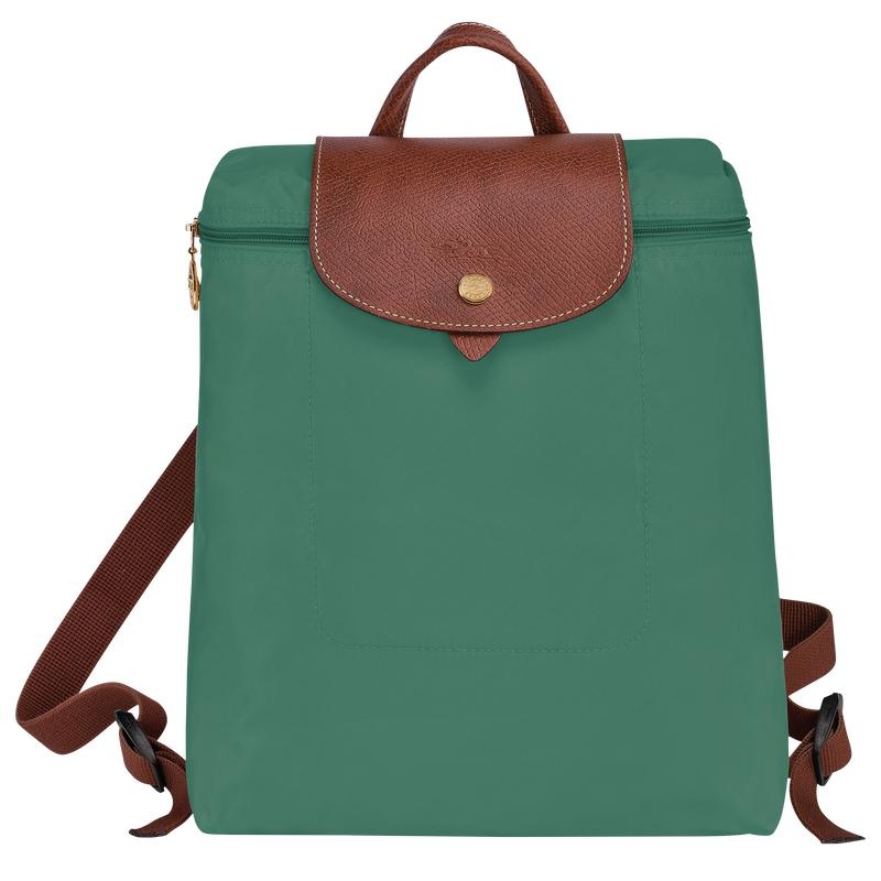 Longchamp Le Pliage Original M Men\'s Backpacks Sage Green | ZQA-205431