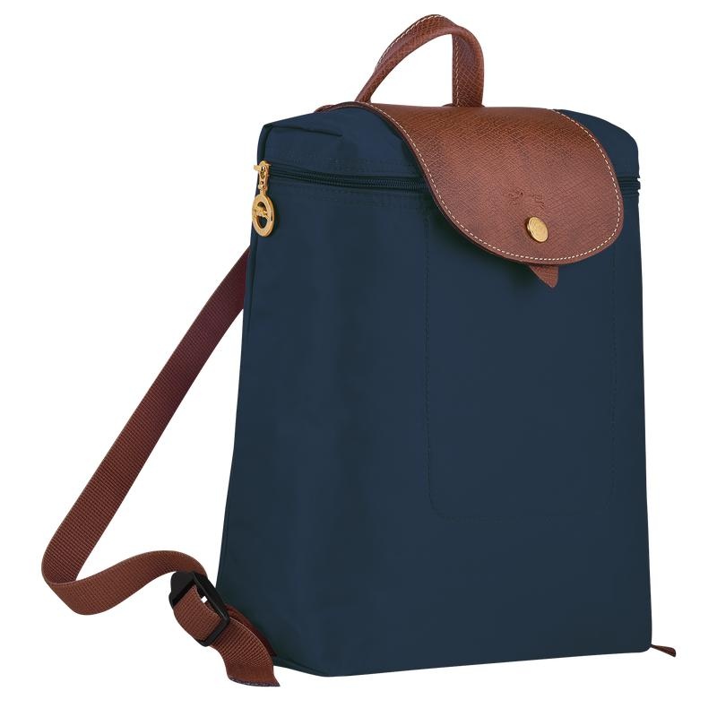 Longchamp Le Pliage Original M Men's Backpacks Navy | OUT-284390