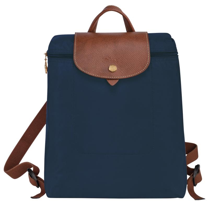 Longchamp Le Pliage Original M Men\'s Backpacks Navy | OUT-284390