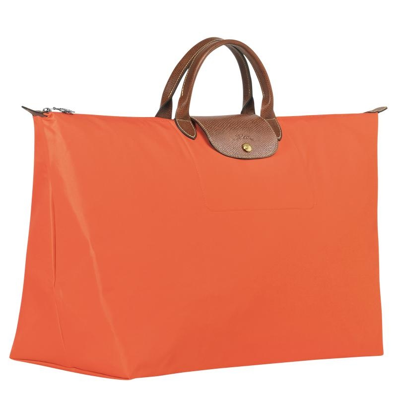 Longchamp Le Pliage Original M Men's Travel Bags Orange | SGU-739410