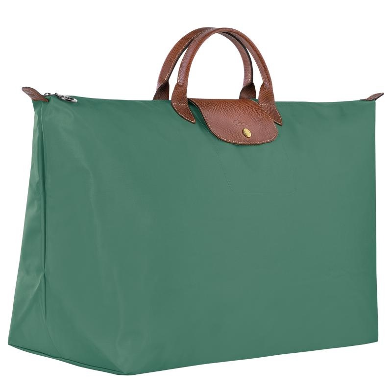 Longchamp Le Pliage Original M Men's Travel Bags Sage Green | GBR-872961