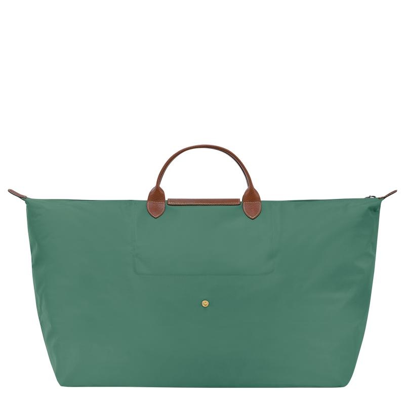 Longchamp Le Pliage Original M Men's Travel Bags Sage Green | GBR-872961